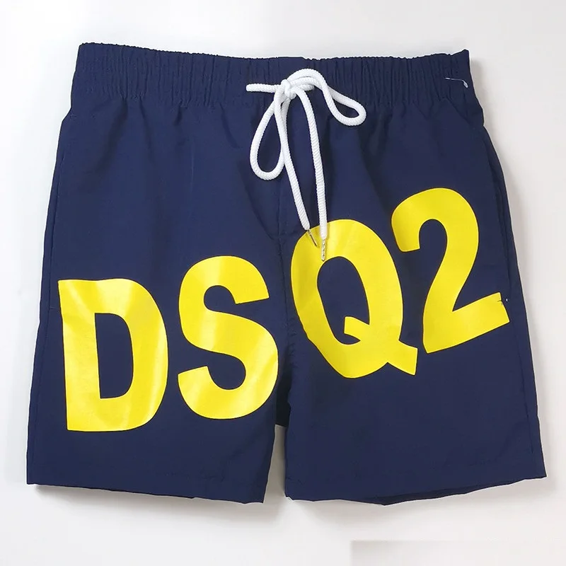

DSQ2 Brand Men Quick-drying Surf Swim Beach Shorts Board Casual Shorts Pants Jogger Sweatpants Multifunctional Summer Shorts