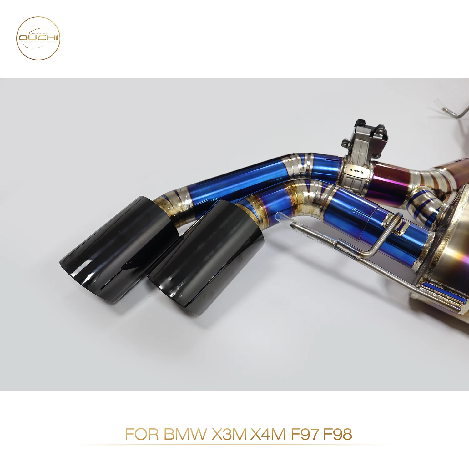 Ouchi Лидер продаж из титанового сплава Catback выхлопная труба для BMW 2019+ X3M X4M F97 F98 3.0T