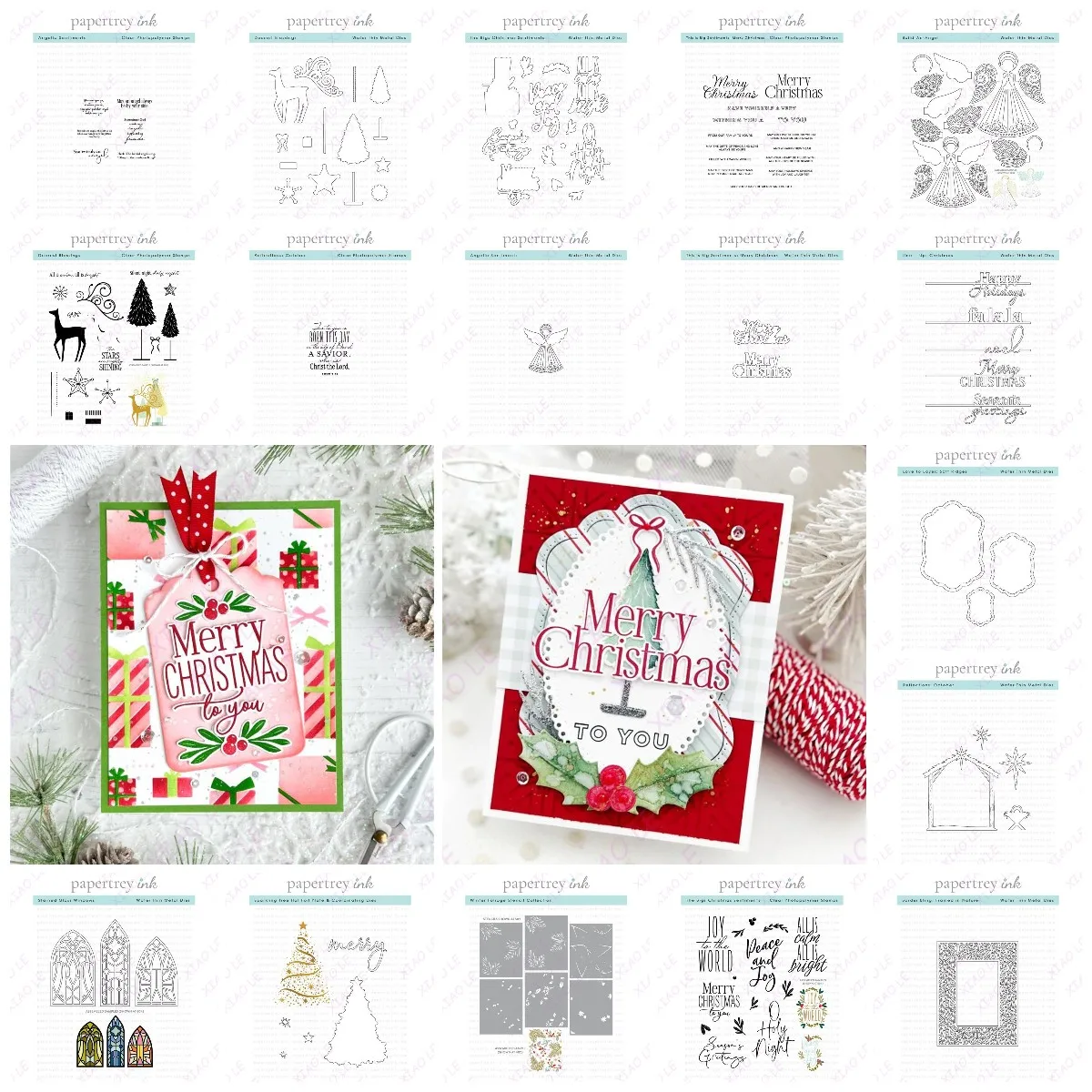 Металлические штампы для скрапбукинга