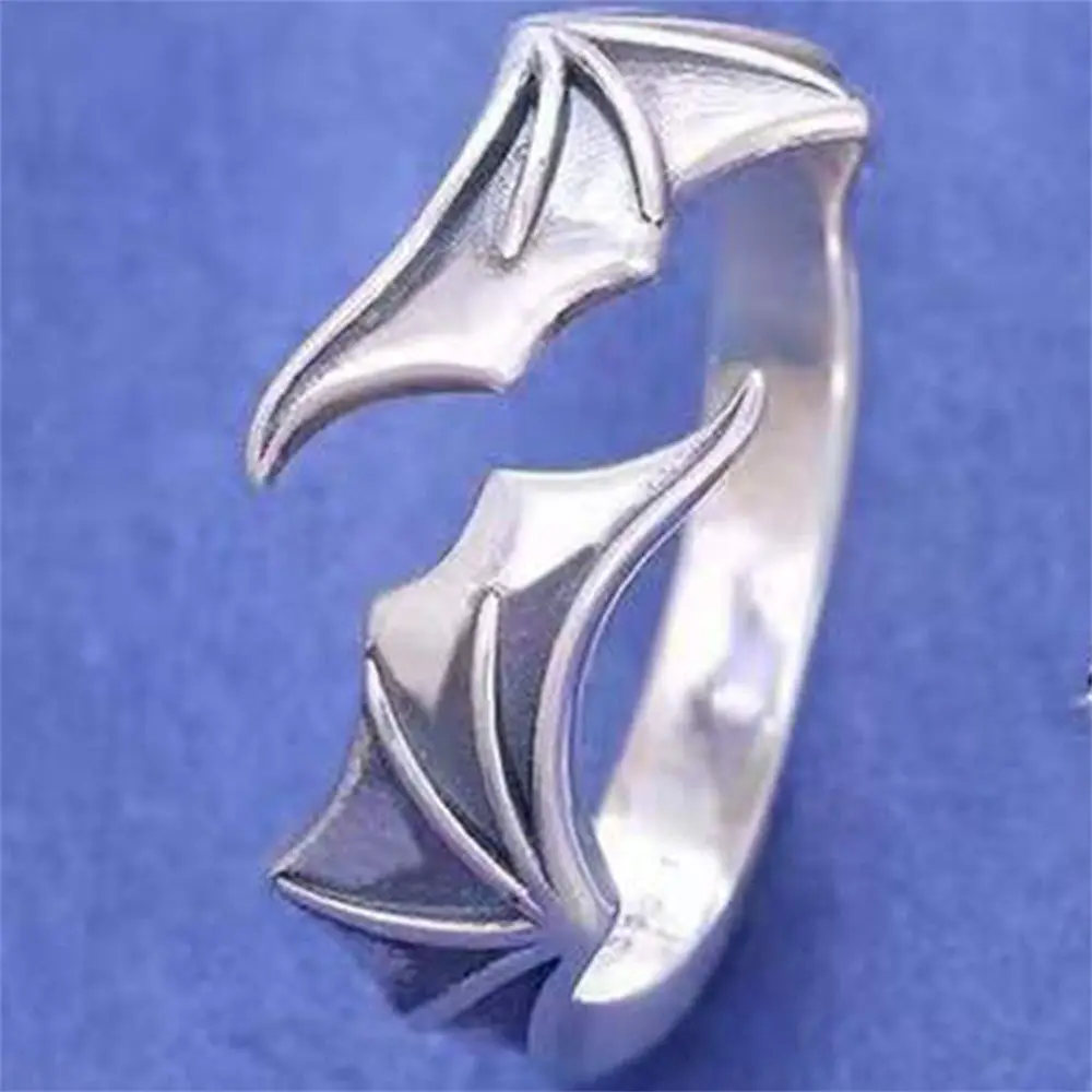 Подарок на день Святого Валентина модное Открытое кольцо для влюбленных панк