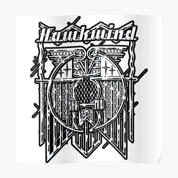 Плакат Hawkwnd настенная роспись забавная картина винтажная художественная комната