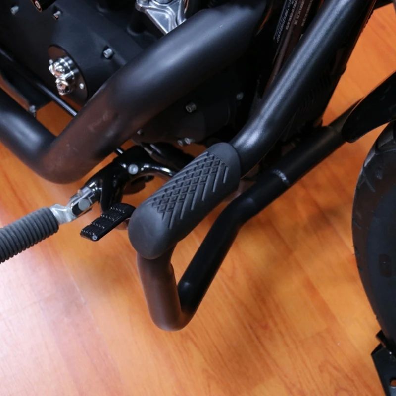 

1 Pair Motorcycle 32MM 1-1/4" Engine Guard Crash Bar Rubber Protective Cover Pad GTWS