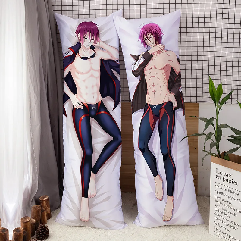 Аниме бесплатно! Наза Харука Макото Рин масуока дакимакура обнимающая подушка