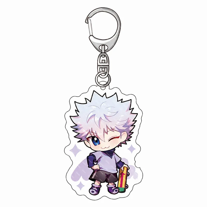 Hunter X Japan Anime Zoldyck Killua Morow Hisoka KurapikaFreecss Gon Meruem Neferpitou акриловый брелок-подвеска -