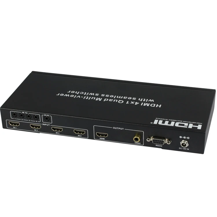 

HDMI 4x1 Quad Multi-Viewer With Seamless Switcher