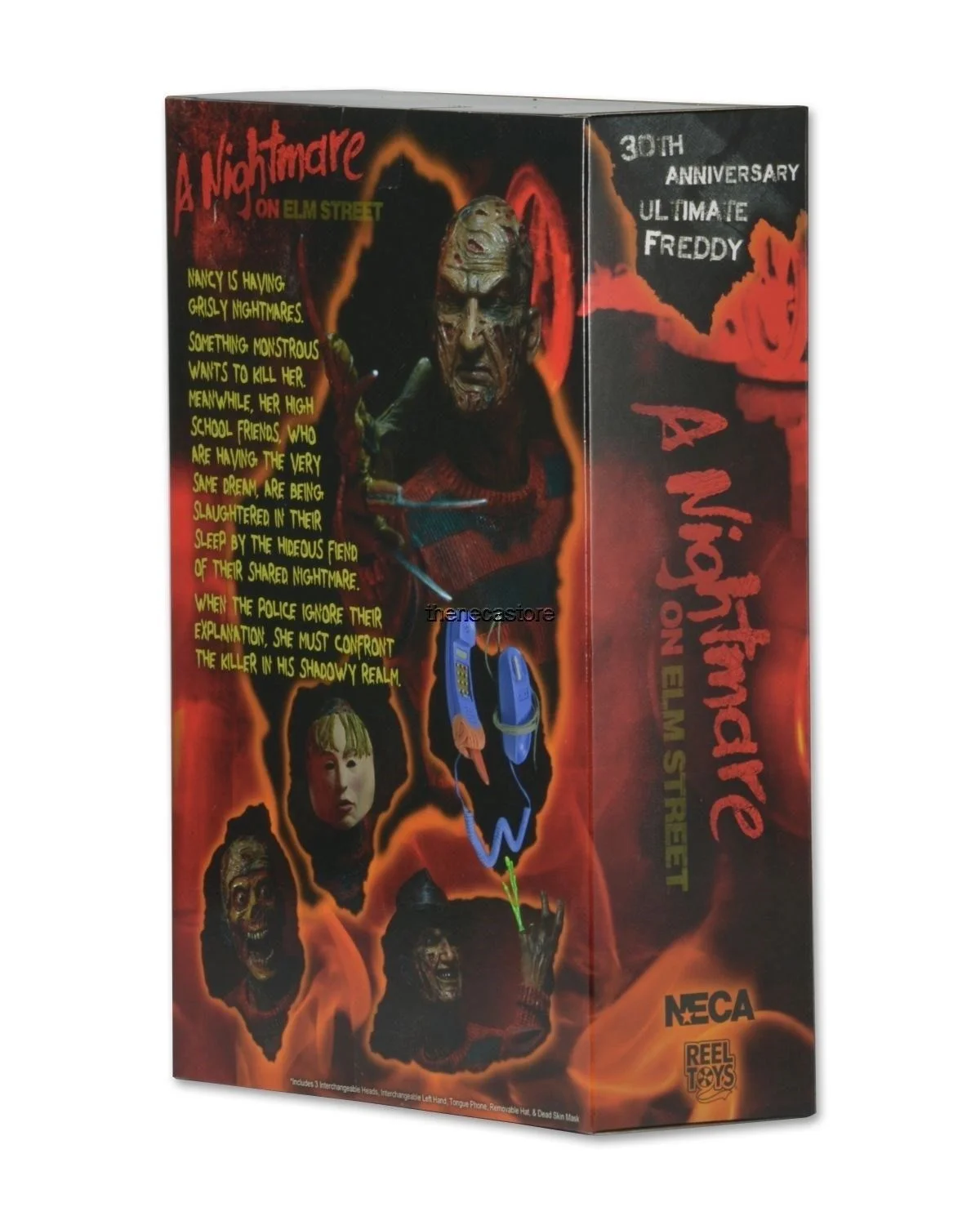 A &quotКошмар на улице Вязов&quot Freddy Krueger 30th экшн-фигурка из ПВХ коллекционная игрушка