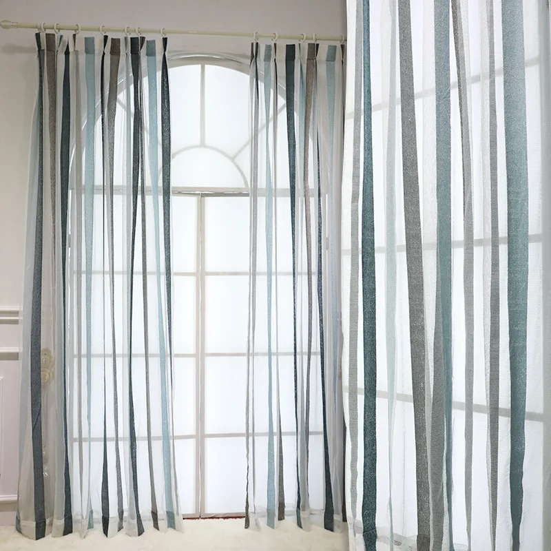 

FASHION NOBLE Chenille jacquard curtains and tulle