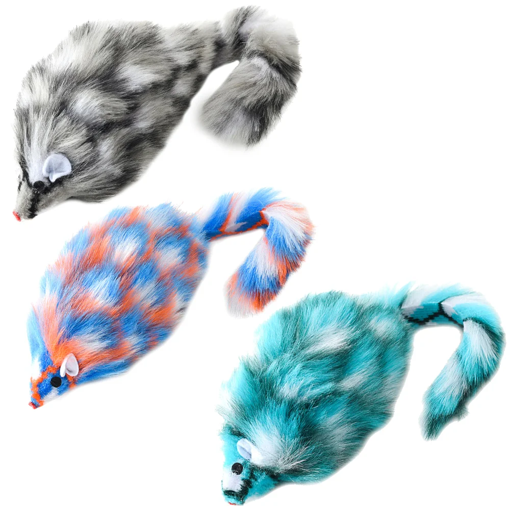 

3Pcs Push Cat Toys Squeaky Toys Interactive Kitten Toys Cat Toys