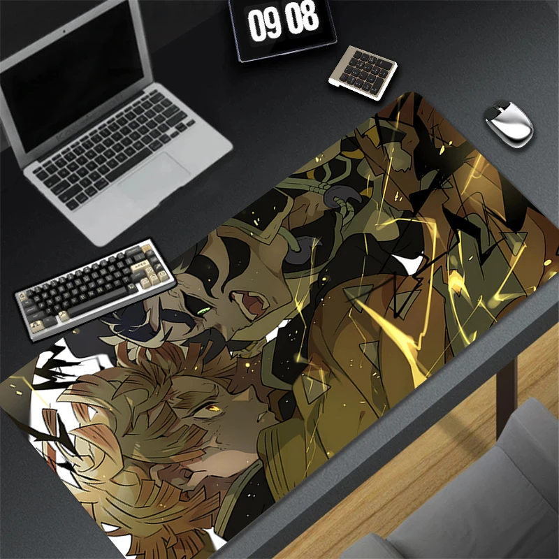 Аксессуары для компьютерных игр крутой коврик мыши офисный ПК D-demon Slayer Zenitsu