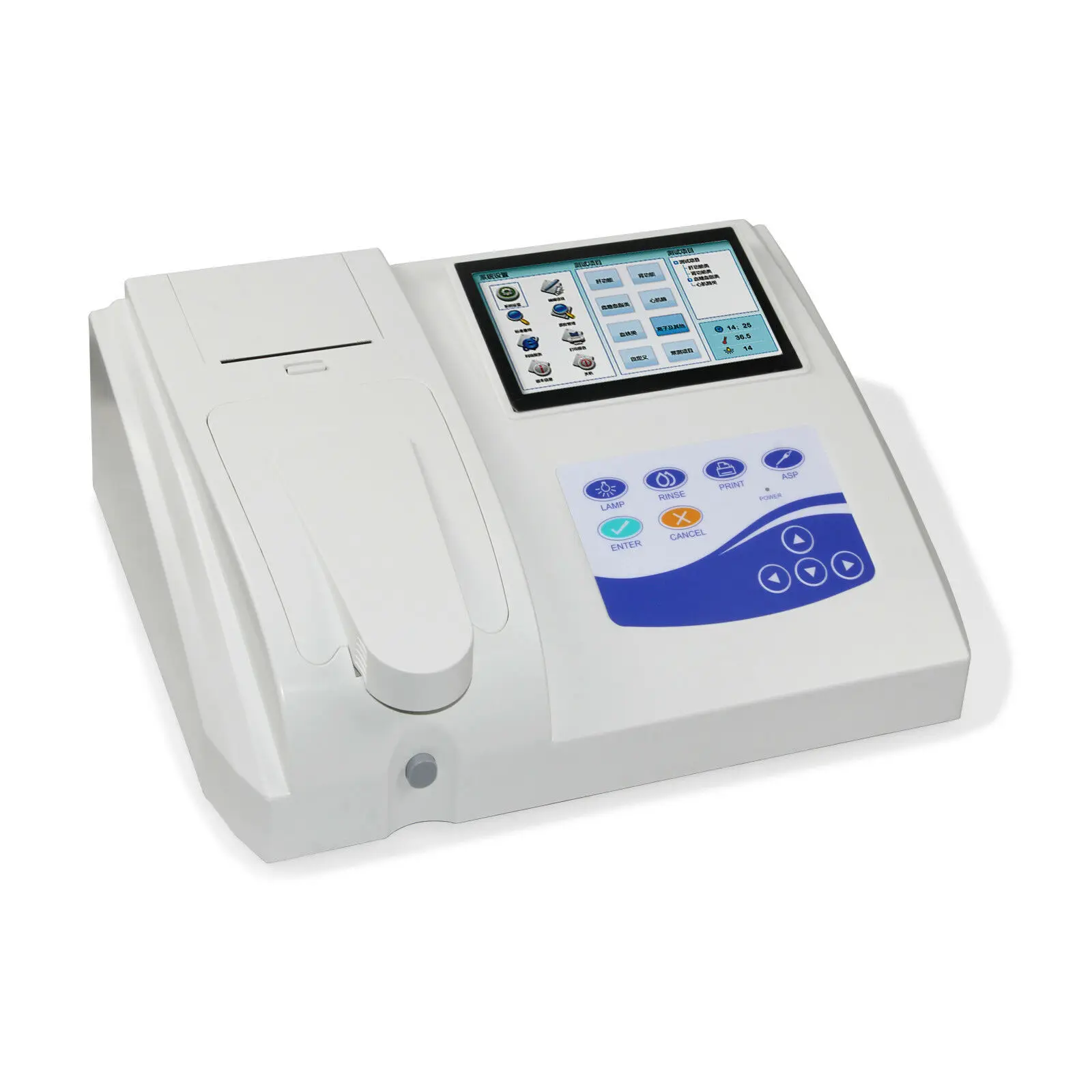 

CONTEC Touch BC300 Semi-auto Biochemistry Analyzer Blood Testing Fluid Analyze Equipment Printer