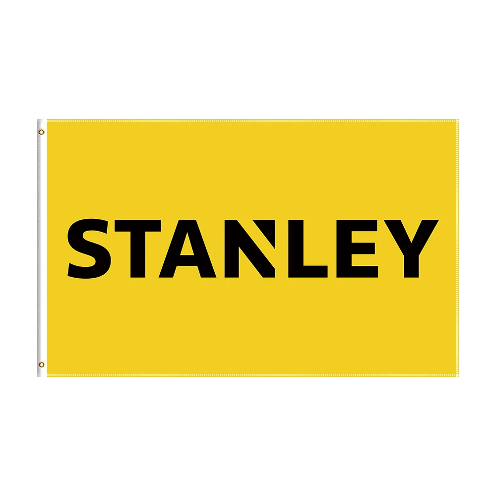 

3x5 Ft STANLEYS logo Flag Polyester Printed Racing Car Banner For Decor