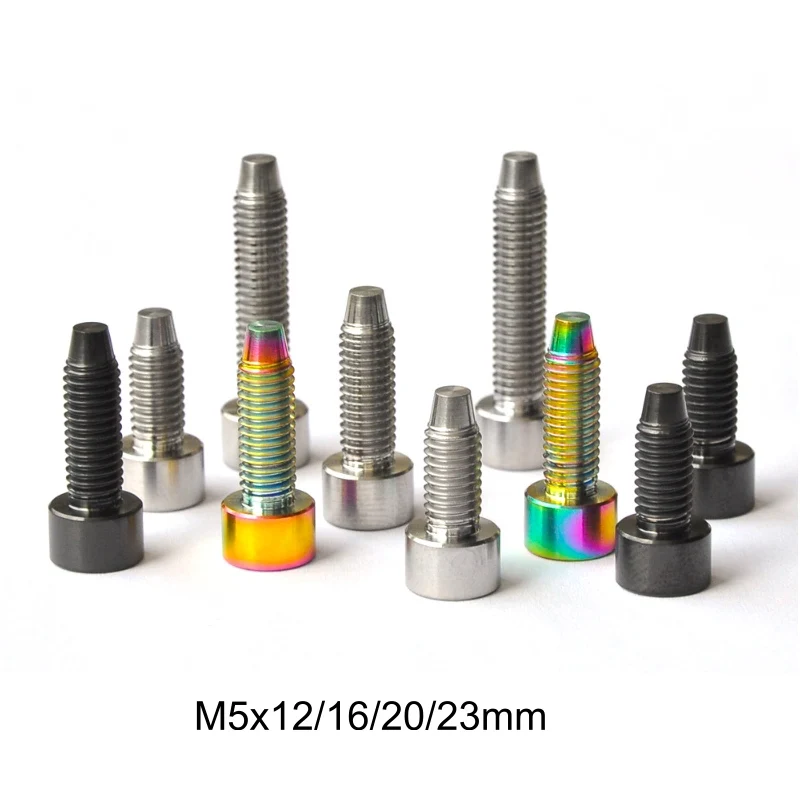 Шестигранные Болты С Титановым стержнем Ti 1 шт. M5x12/16/20/23 мм крепеж винта для