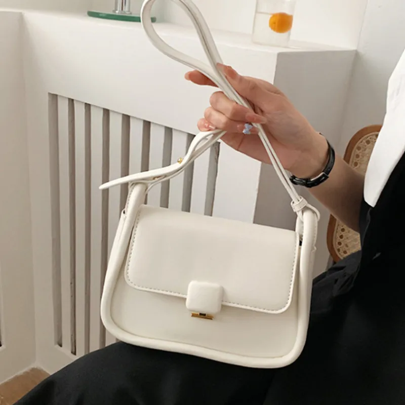 

Female Small Flap Shoulder Bag Quality Soft Leather Crossbody Bag Stylish Brand Designer Handbag Women New Trend Messenger Bag
