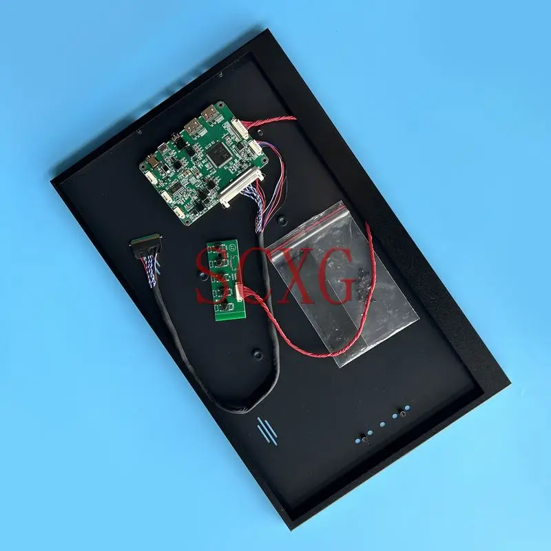 

Fit HT140WXB портативный Refit дисплей DIY Kit Micro USB 14 "LVDS 40 Pin 2 Mini-HDMI контроллер платы драйвера + металлическая фотография 1366*768