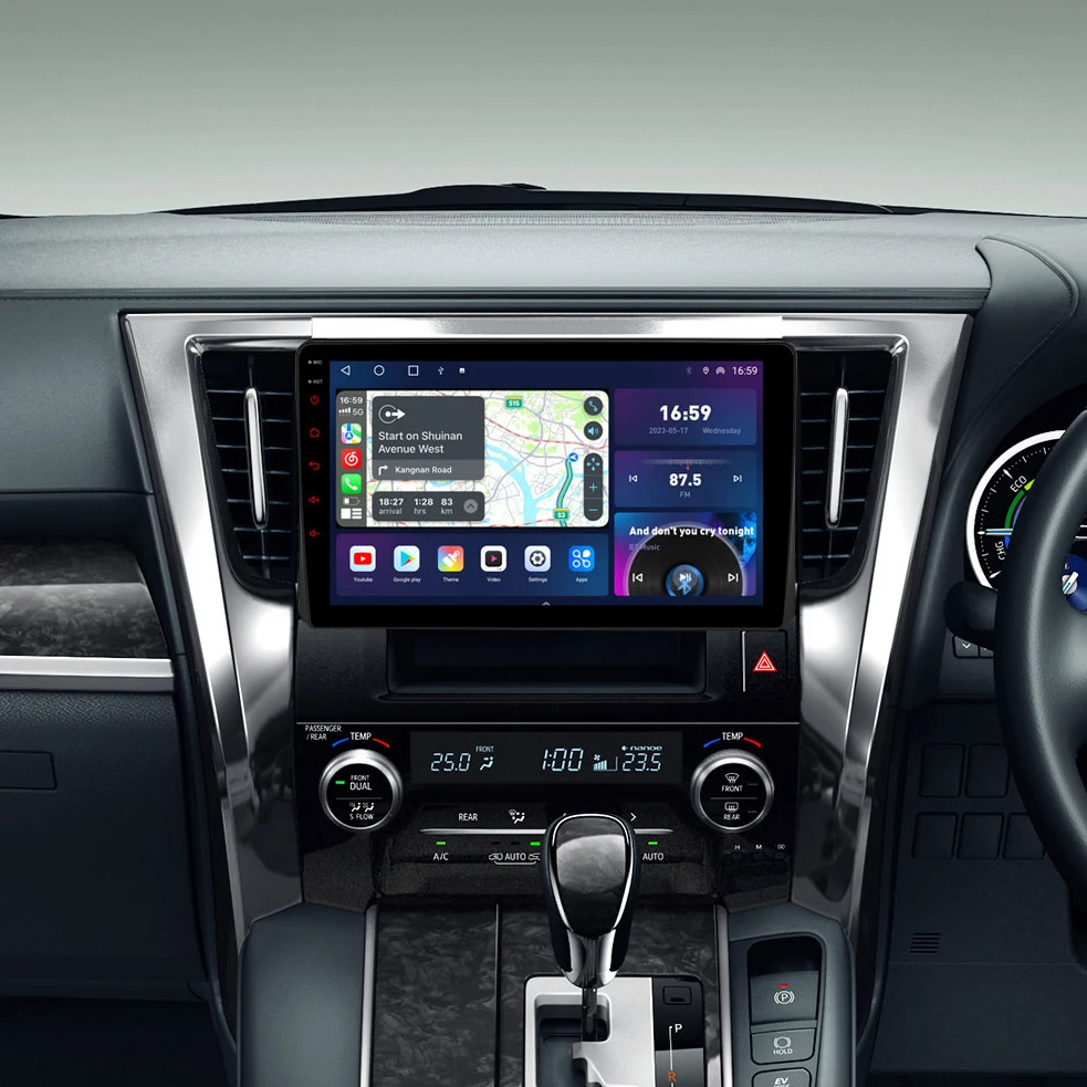 

QLED 1280*720P 8Core 8+128G Car radio For Toyota Alphard Vellfire H30 2015- 2020 2021 2022 GPS Carplay Autoradio 4G LTE WiFi DSP