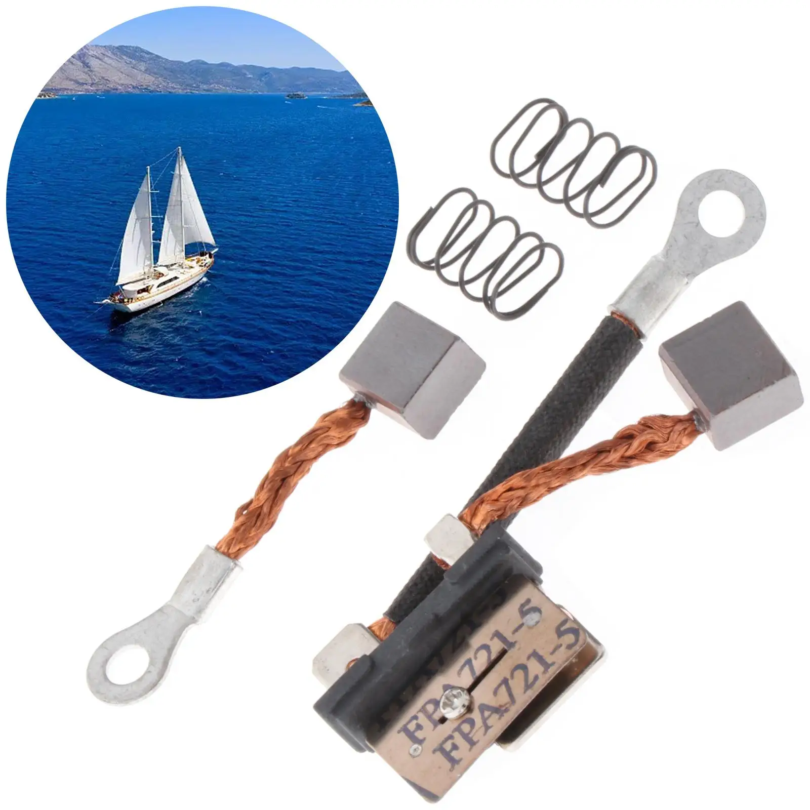 Набор угольных щеток 63P-828 женский 63P-4389 подходит для подвесного 2/4 fl50