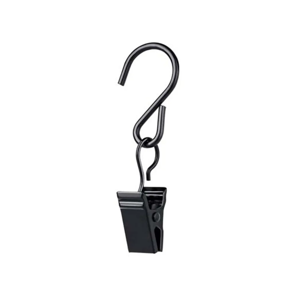 

Small Stainless Curtain Clips Lightweight Multipurpose Clip Hook For Daily Use