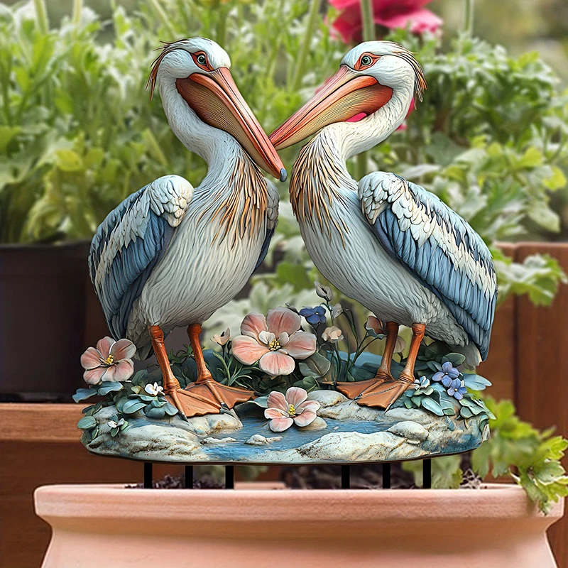 Символ птицы любви подвесное украшение в виде пеликана акриловое магазин на