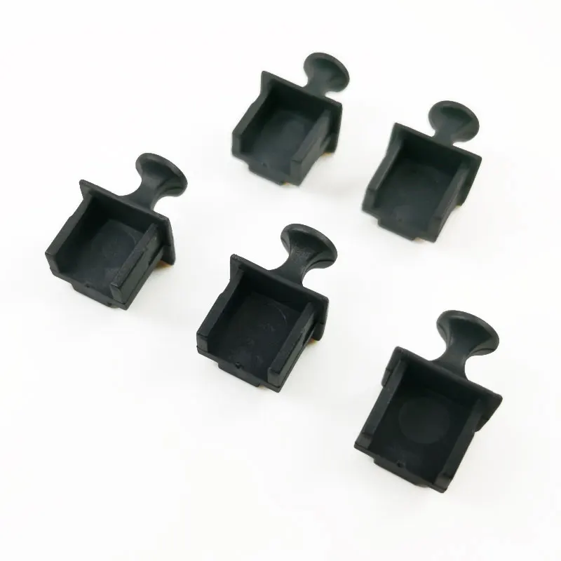 1000pcs/Lot RJ45 Dustproof Plug Network Connector PBT Round Head Dustproof  Cover