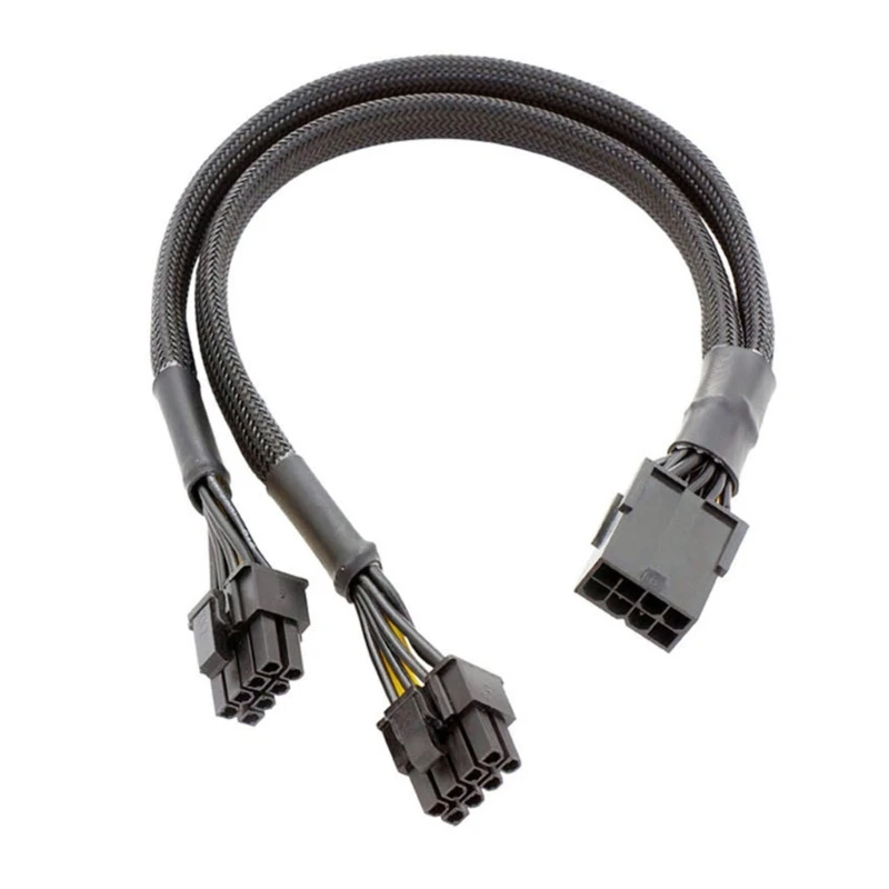 

8Pin to 8Pin (6+2P) PCIExpress Video Card Power Adapter Cable 8pin (6Pin+2Pin）PCIE Extension Line 22CM for Graphics Card