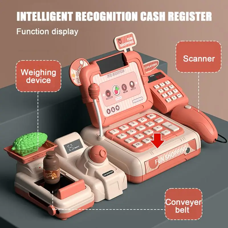 Детский кассовый аппарат ролевой ролевые игры расчетные Детские аксессуары для