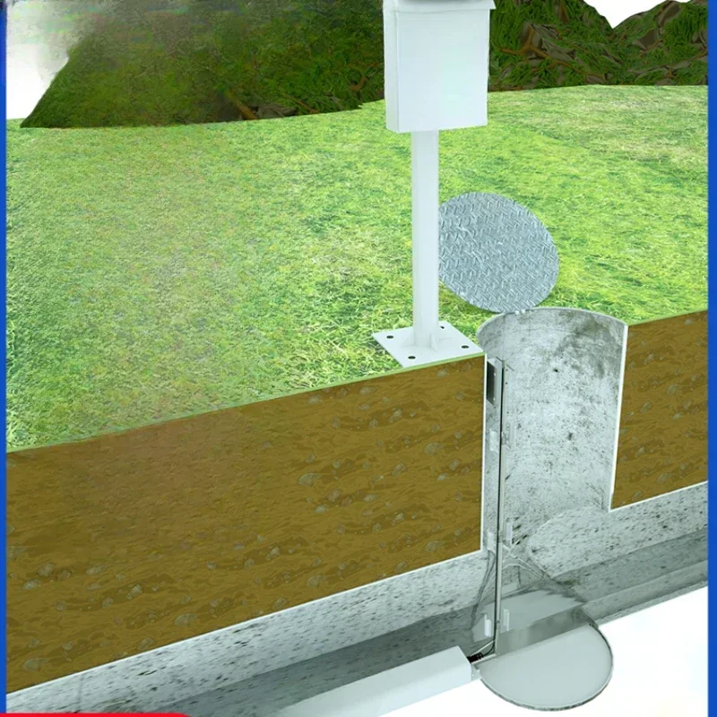 Станция контроля скорости потока и качества воды расходомер дождя сточных вод