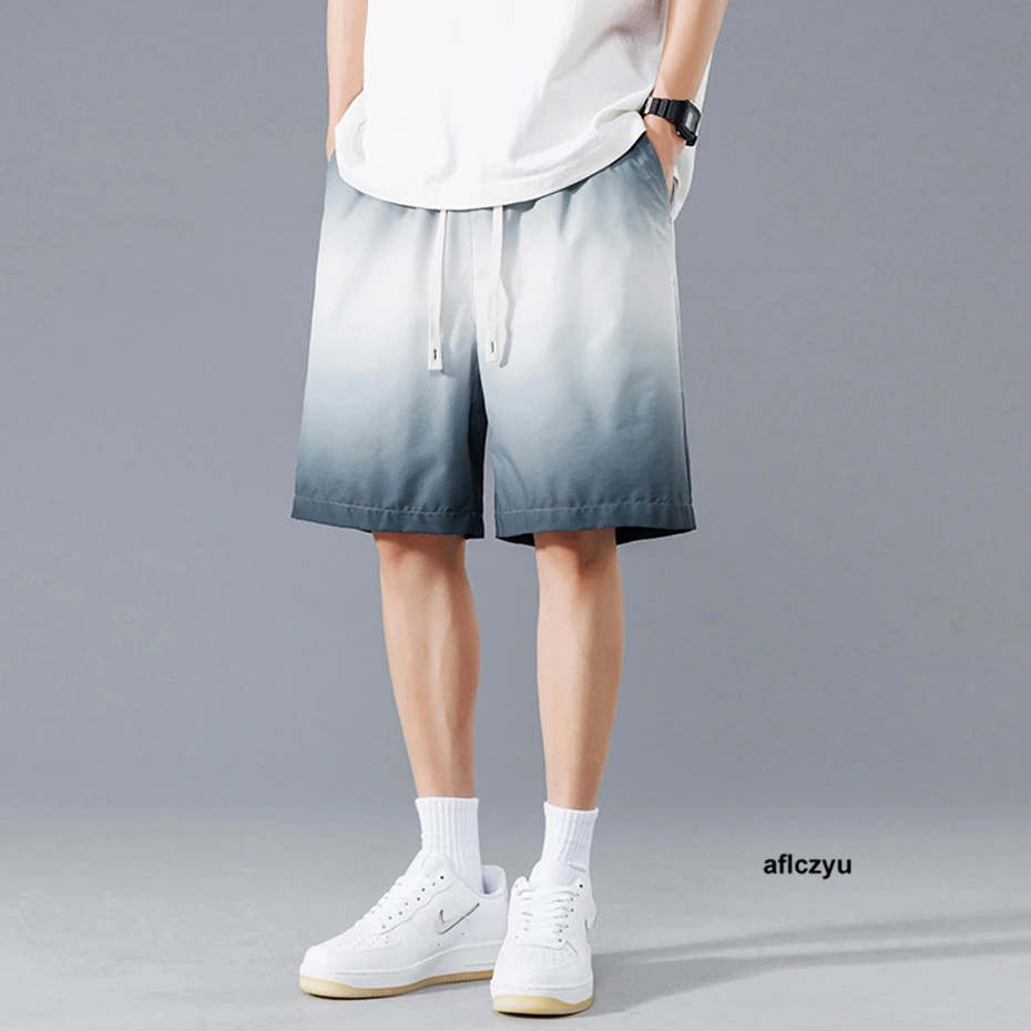 Мужские Летние Шорты бриджи модные повседневные короткие брюки большой размер 8XL