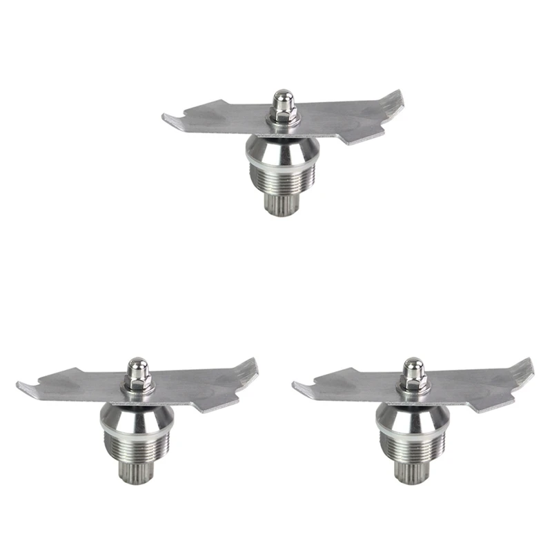 

3X Replacement Stainless Steel Blender Blade Assembly For Vitamix 015990 Blender 64 Oz And 32 Oz Containers