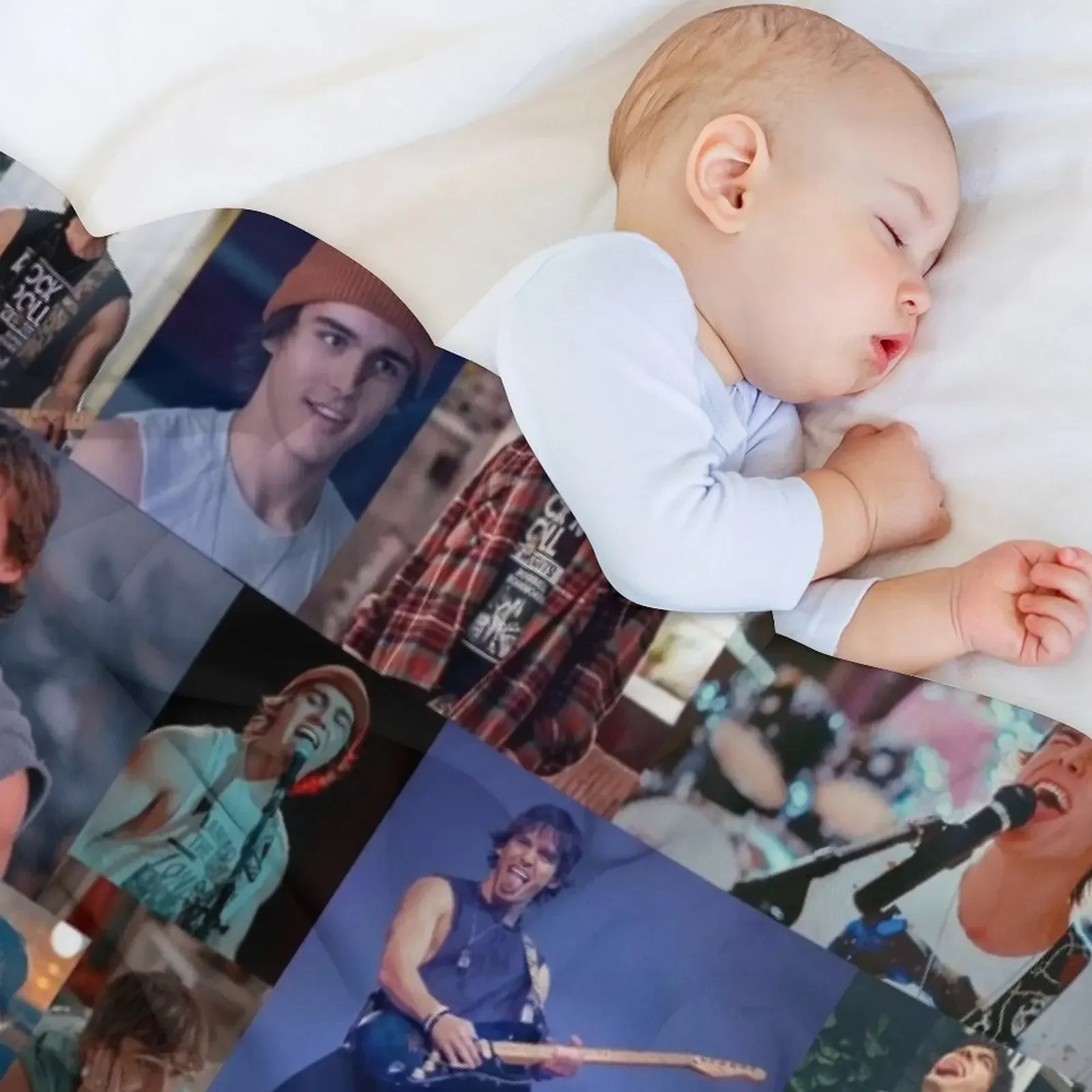 Одеяло с коллажем Чарли Гиллепи Люк одеяла на заказ