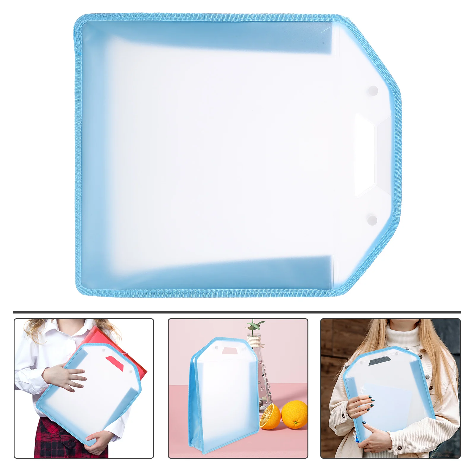 

Plastic File Folder Portable Organ Bag Sorting Expandable Folders Paper Organizer Portfolio Office Storage Documents Student