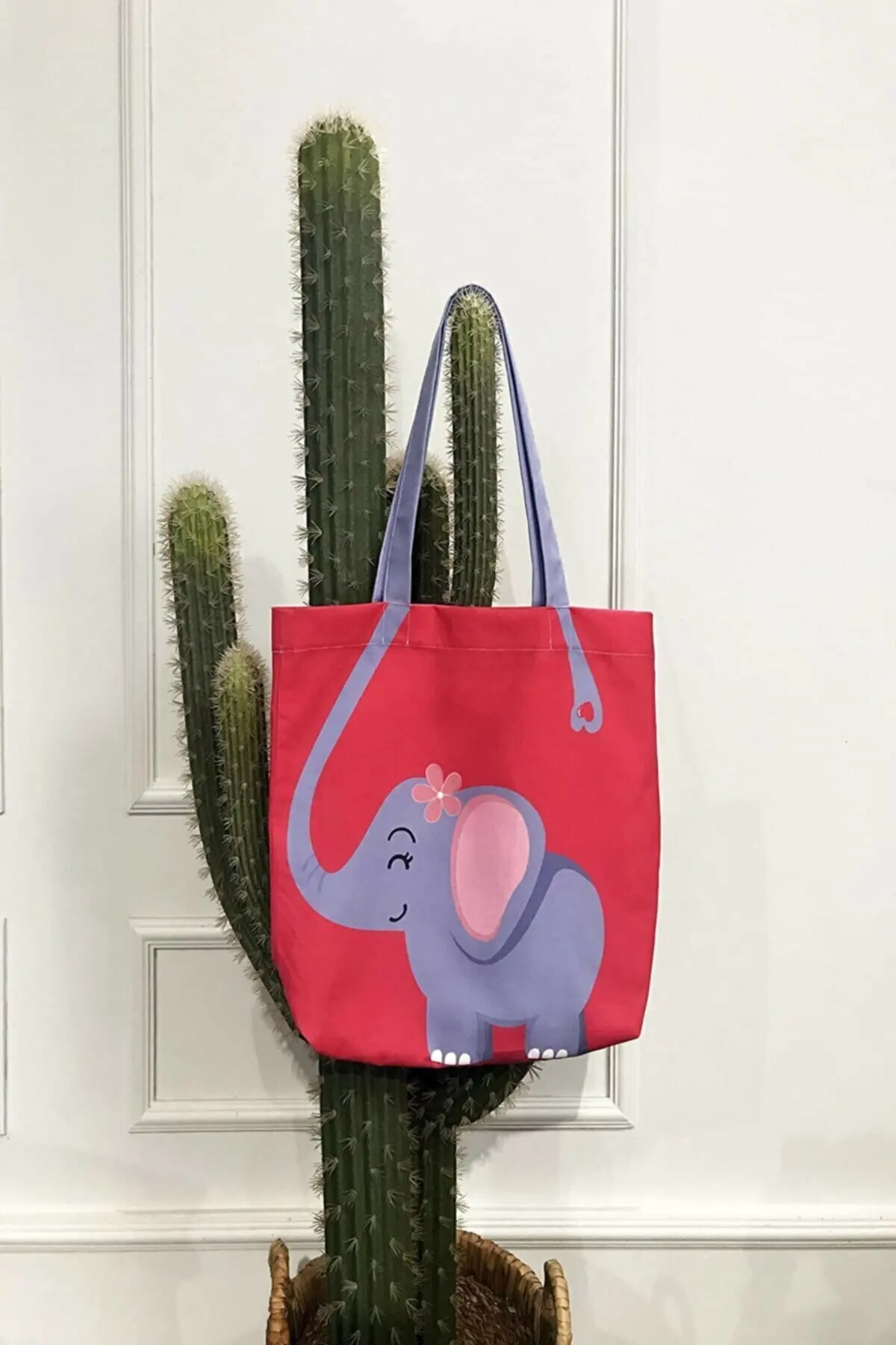 Пляжная сумка с принтом слона через плечо и рукав на английском ремешке 7-15 7 дней