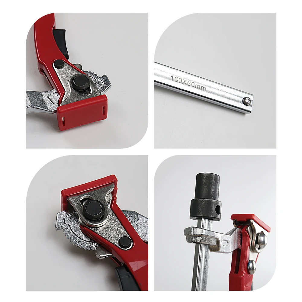 Allsome 2 Шт. 19/20 Мм Деревообрабатывающий Удерживающий Зажим Сталь Из