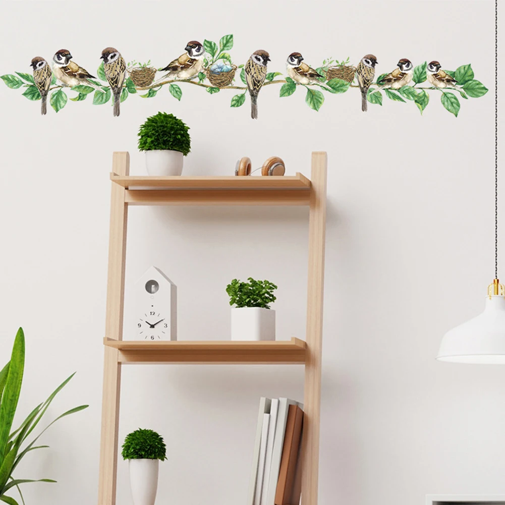 Птица виноград детская спальня фотообои Декор для дома и офиса DIY материал с