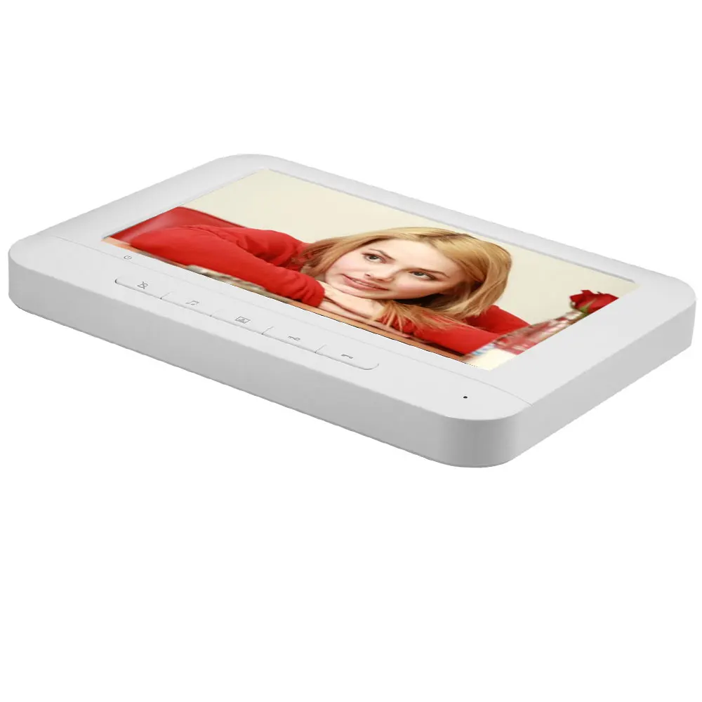 Дешево Видеодомофон для квартиры, домашний видеодомофон с монитором 7 дюймов, HD ИК-камера, мини-видеодомофон Купить Видеодомофон для квартиры, домашний видеодомофон с монитором 7 дюймов, HD ИК-камера, мини-видеодомофон