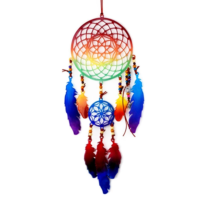 

DIY Crystal Epoxy Resin Mold Dream Catcher Wall Decoration Mirror Silicone Mold For Resin