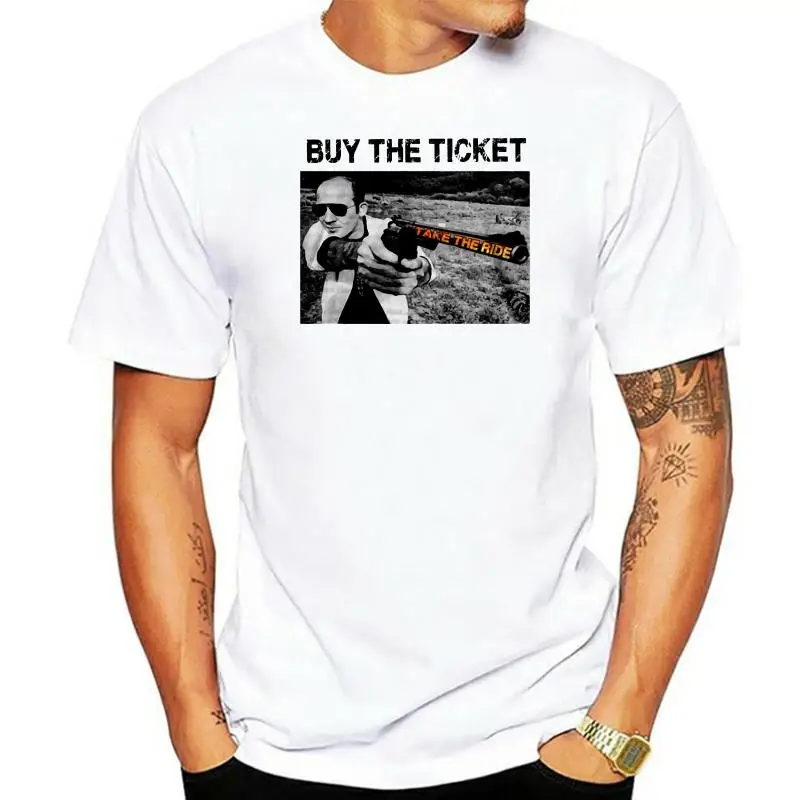

Buy The Ticket Take The Ride T Shirt Hunter S. Thompson Lsd Acid T Shirt Tshirt Short Sleeve Tops