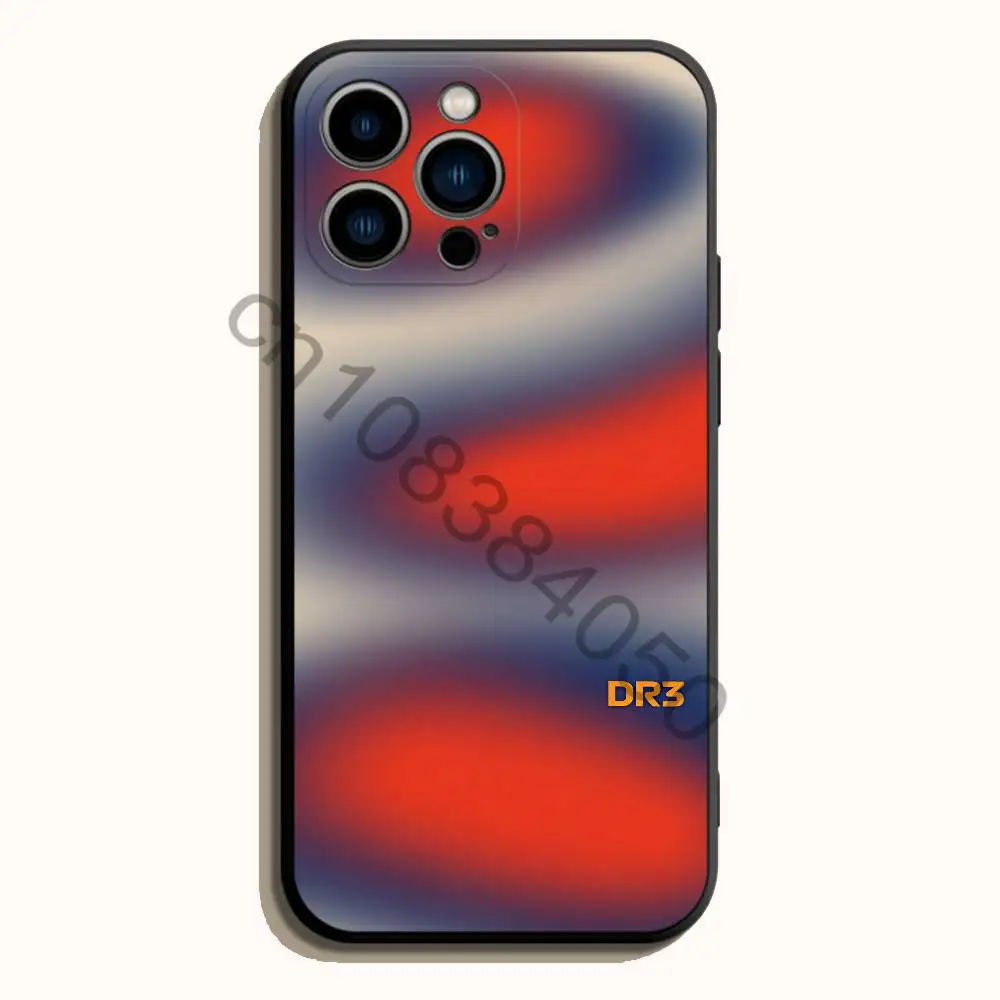 Фото Чехол D-Daniel Driver R-Ricciardo 3 черный, мягкий, из ТПУ, для iPhone 17 16 15 14 13 12 11 Pro Max Plus E Mini, силиконовый чехол для телефона №4