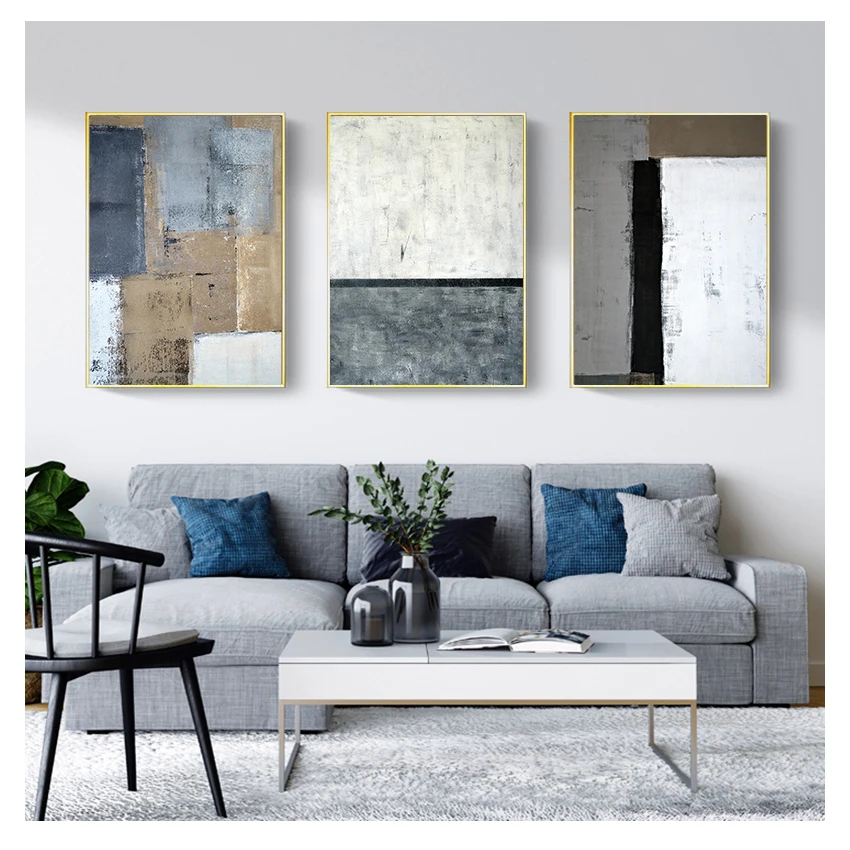 Картина на холсте абстрактная размер в ассортименте