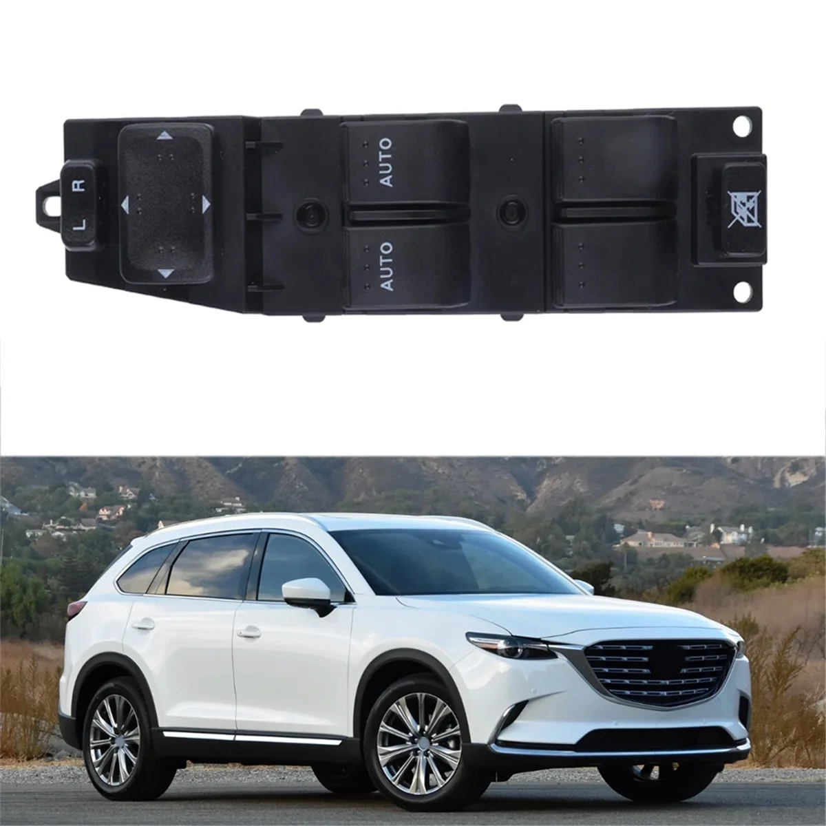 Φ TD1166350A электрический выключатель стеклоподъемника для Mazda TD11-66-350A 2011-2015 DWS864