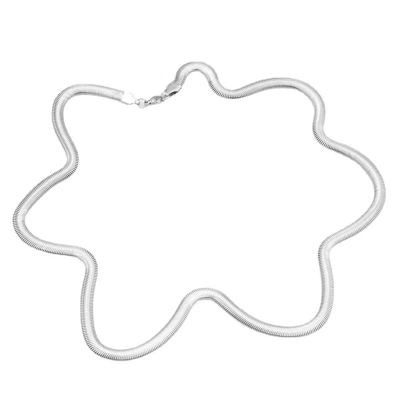 Ожерелье-змейка из нержавеющей стали 5 мм