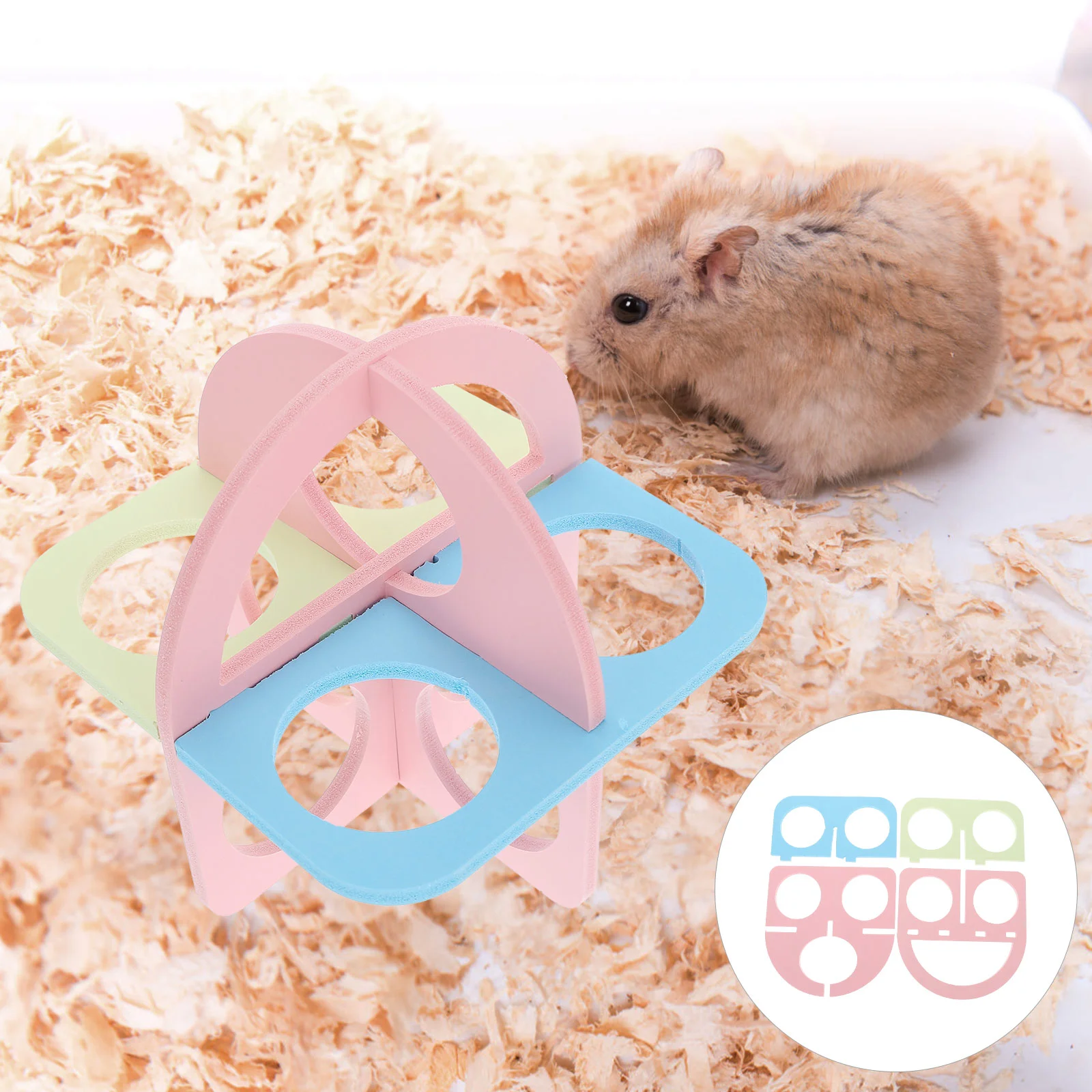 Фитнес-игрушки для хомяков портативные упражнения дома кольцо игрушка товары