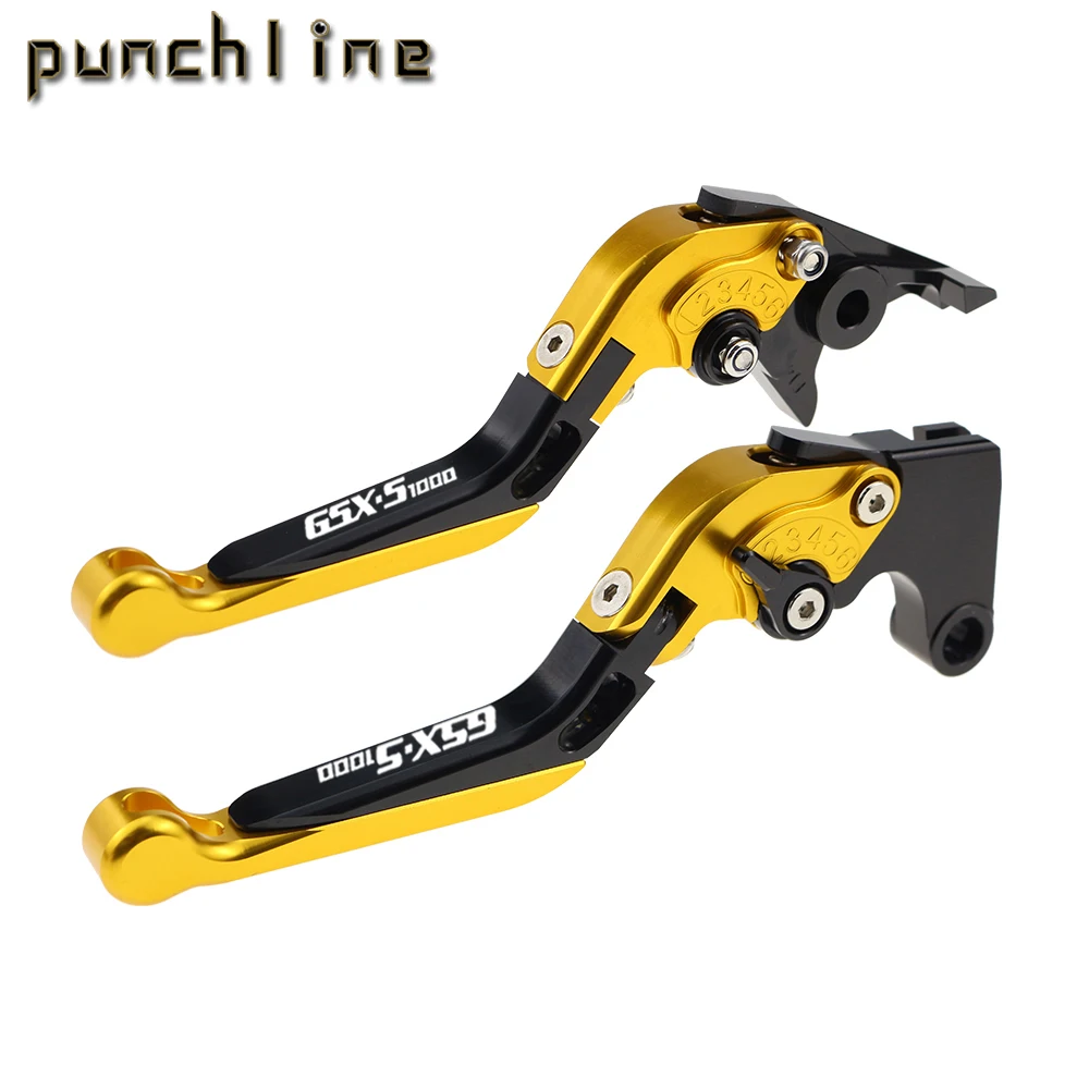 

Fit For GSX-S1000 GSX-S1000 ABS 2021-2022 GSX-S1000 F Motorcycle CNC Accessories Folding Extendable Brake Clutch Levers Set