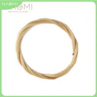 naomi 1 hank prepared unbleached white horsehair mongolia horse tail for 34 44 violin bow horsehair replacement