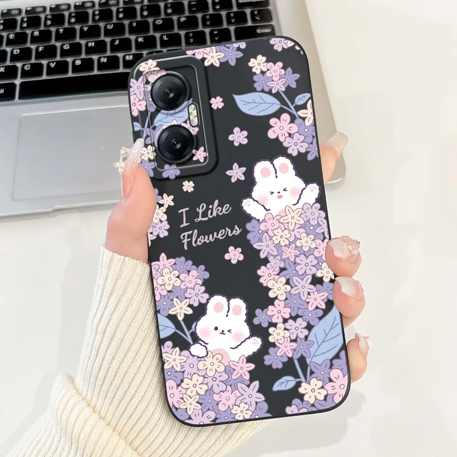 For Infinix Hot 20 Case X6826 Cartoon Soft Silicone Cover Hot20 hot 5G X666 Matte Len Proective Phone Fundas