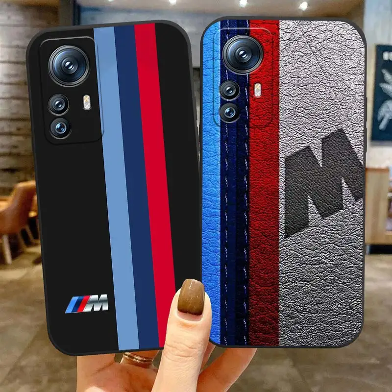 

Top Car BMW cool luxury Phone Case For Xiaomi Mi 13 12T 12S 12X 12 11 11T 11i 10T 10 9 8 Pro Lite Ultra 5G Black Cover