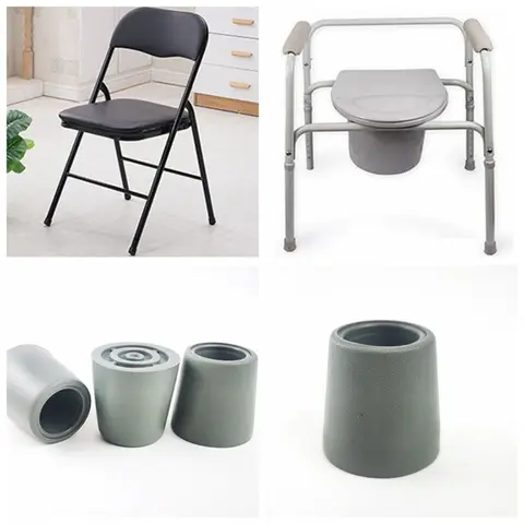 Rubber Stool Non-slip Leg Floor Protector Glide Nail Non-slip Foot 19mm/22mm Anti-Skid Protector Cap Walking Stick