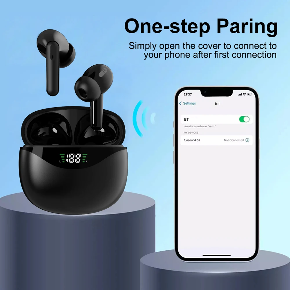 Водонепроницаемые Bluetooth-наушники TWS спортивные наушники 9D стереонаушники с