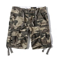 2022 new casual shorts cotton loose camouflage overalls straight summer pants streetwear mens clothing