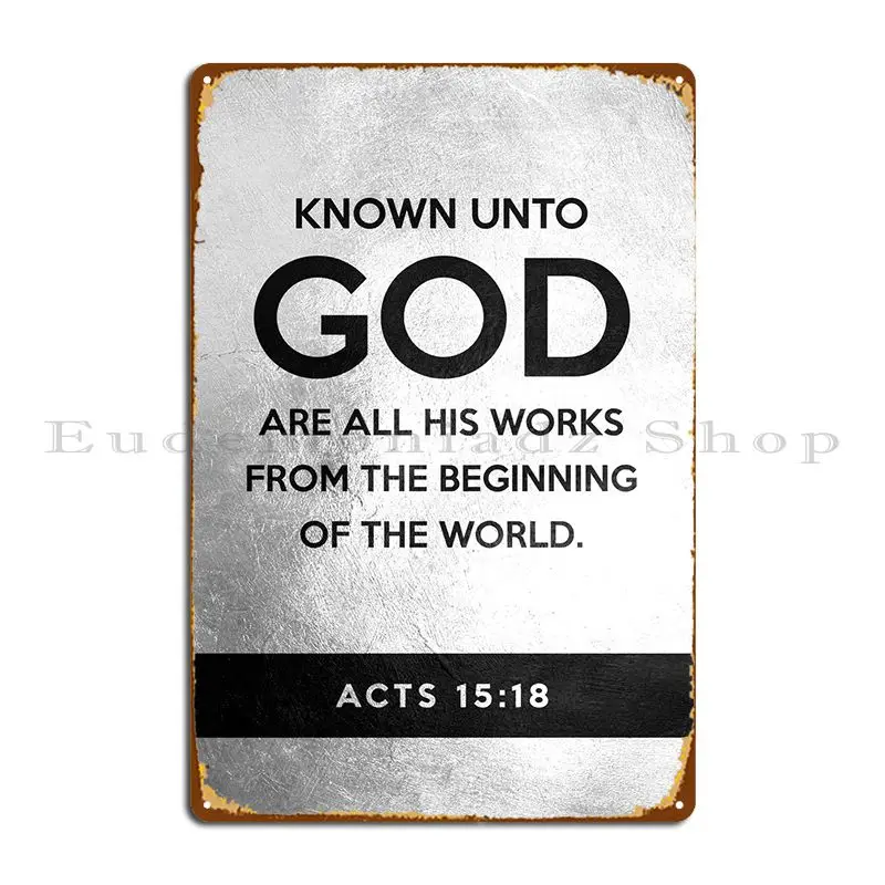 

Металлический Плакат на заказ с изображением таблички на тему акта 15, 18