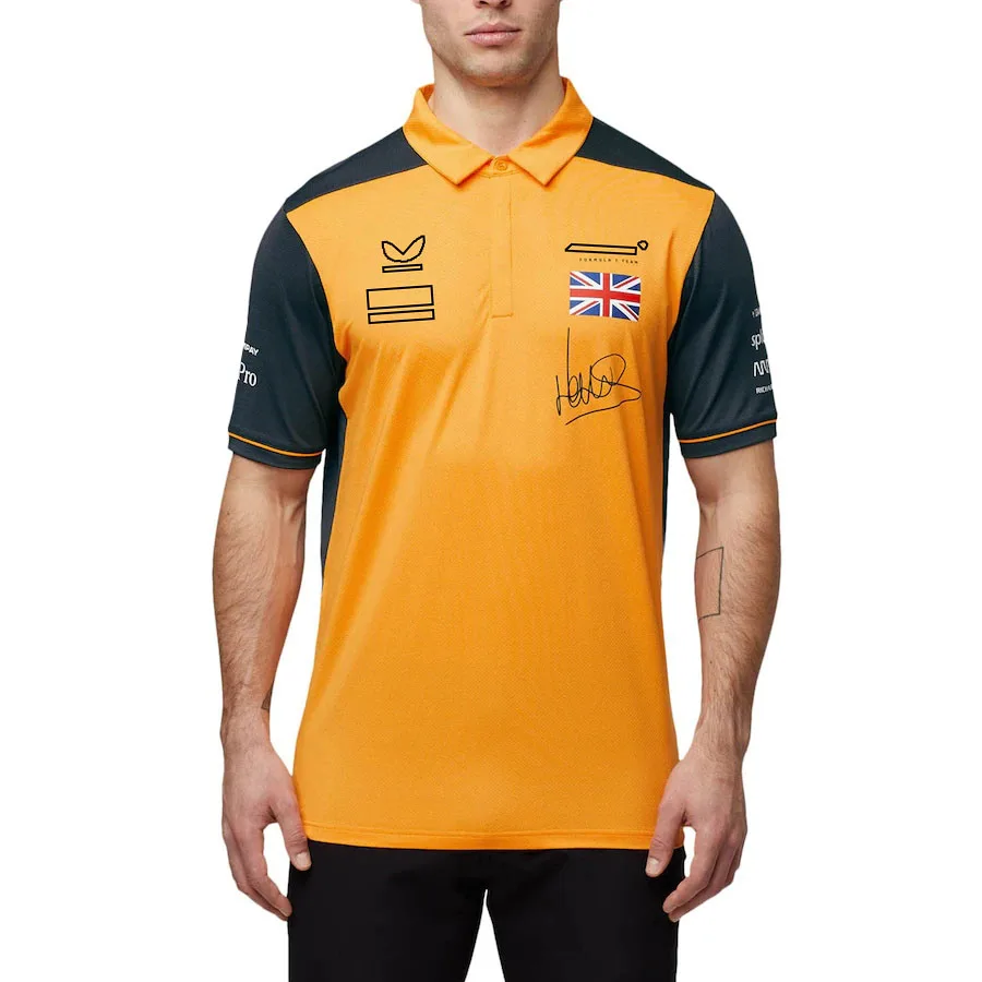 

2022 New F1 T-Shirt Official Formula One F1 Team Polo Shirts Racer Summer T-Shirt Motorsport Car Fans Oversized Tops Customized
